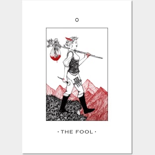 The Fool Tarot card Posters and Art